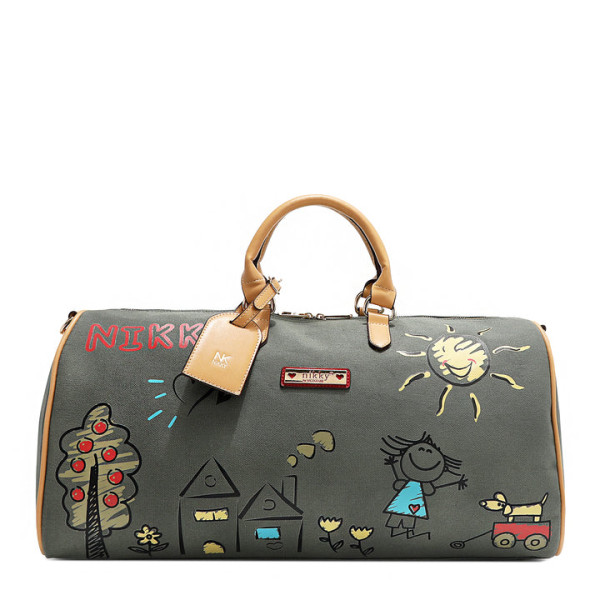 TORBA PUTNA NIKKY NK12837 OLIVE FW2024