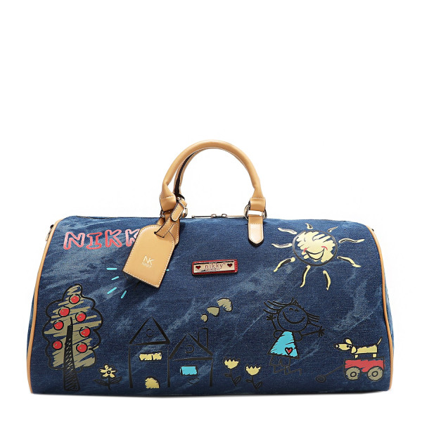 TORBA PUTNA NIKKY NK12837 DENIM FW2024