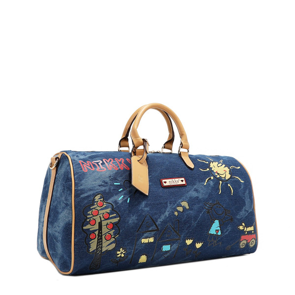 TORBA PUTNA NIKKY NK12837 DENIM FW2024