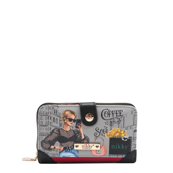 NOVČANIK NIKKY KOPČA NK22522 URBAN COFFEE DREAM SS2025