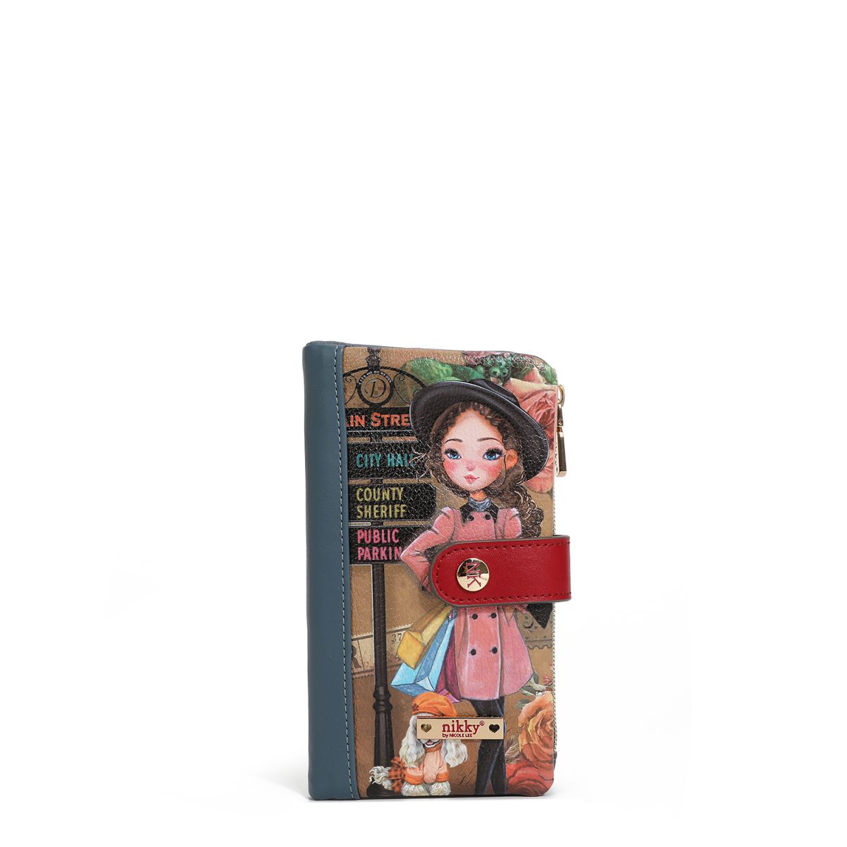 NOVČANIK NIKKY KOPČA NK22520 EMILY GOES PARIS FW2024