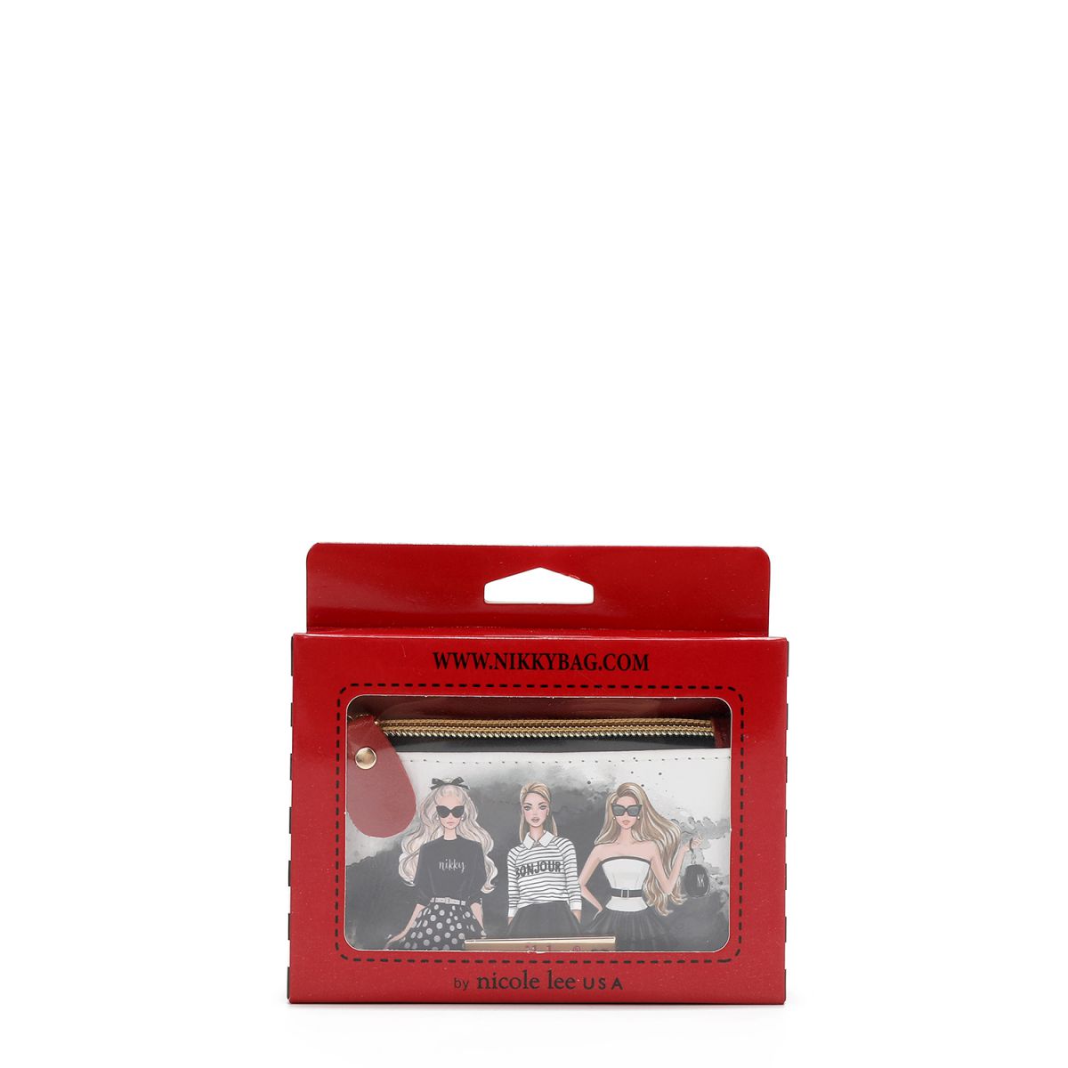 TORBICA NOVČANIK ZIPPER NIKKY NK22526 TRIO SS2025