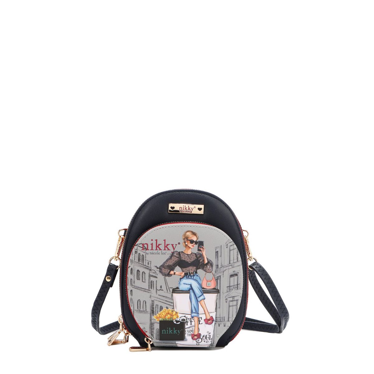 TORBICA OVALNA NIKKY NK24001 URBAN COFFEE DREAM SS2025