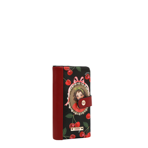NOVČANIK NIKKY NK22520 CHERRY LIPS-BLACK